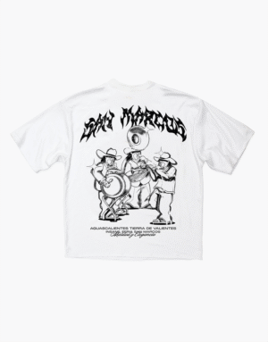 San Marcos by Zairo Barajas oversize(blanca)