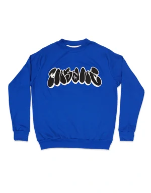 Crewneck trap cobalto