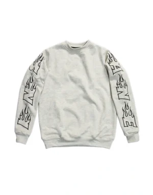 Crewneck flame