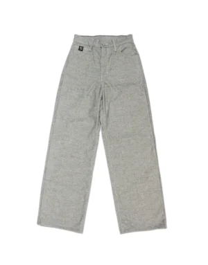 Wide Leg Office Gray
