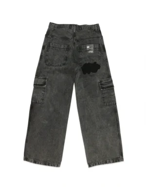 Baggy Jeans Ins Cargo Acid wash firma